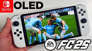 EA FC 25 Gameplay OLED Nintendo Switch  Ultra Realistic Gameplay  FC 25 [upl. by Claude418]