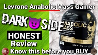 Kevin Levrone Anabolic Mass Gainer HONEST review  with LAB TEST [upl. by Templia]