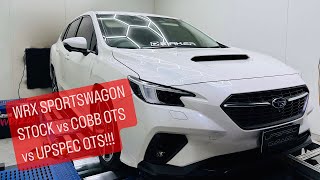 2023 Subaru WRX Sportswagon Tuned Stock vs OTS MAPS [upl. by Sherborn]