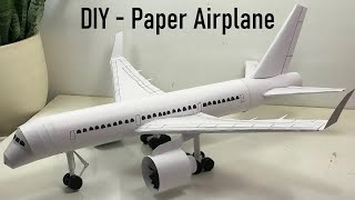 Paper Airplane making for science projects  DIY Chart Paper Aeroplane  Paper Aircraft making [upl. by Morena]