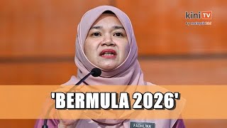 Sesi sekolah kembali bermula Januari pada 2026  Fadhlina [upl. by Farwell870]