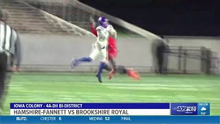 HamshireFannett High School gets the win from Royal 40  10 [upl. by Kape]