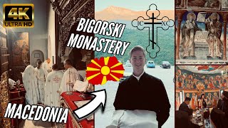 Bigorski Monastery St John the Baptist  NORTH MACEDONIA  4K Cinematic video [upl. by Kieger]