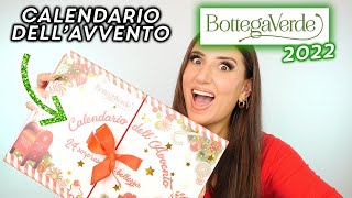 CALENDARIO DELLAVVENTO BOTTEGA VERDE 2022 🎁 [upl. by Elleirua]