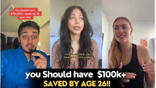 How Much Money People Have In Savings Account Tiktok Rants On CheckingsBeing BrokeInflation [upl. by Eugine]