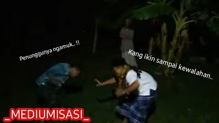 MEDIUMISASI Di area rel kereta api desa karang sambung  kalideres [upl. by Pogah271]