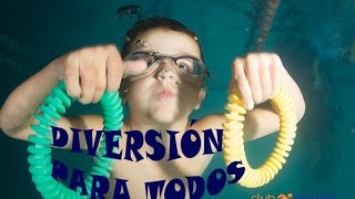 Natación y diversión en el agua en Club Cañada [upl. by Pellikka]