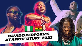 DAVIDO Shuts Down the Biggest Detty December Event in Accra Ghana AFROFUTURE 2023 Nightlife in Ghana [upl. by Mavra]