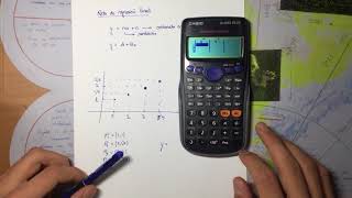 LA CALCULADORA MÁGICA  CÁLCULO DE ERRORES Y RECTA DE REGRESIÓN LINEAL [upl. by Assenad244]