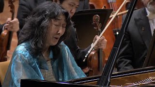 MITSUKO UCHIDA  Mozart Piano Concerto  18 K456  BPO RATTLE 2014 [upl. by Kylstra]