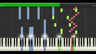 Cornfield Chase  Interstellar  Synthesia Notes [upl. by Irb]