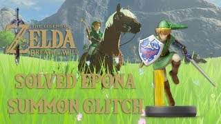 Fixed Epona Amiibo Glitch get Epona Back [upl. by Datnow]