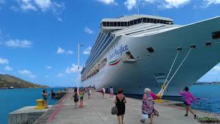 British Virgin Islands ep2 Costa Pacifica cruise ep 12  Caribbean  travel video calatorie vlog [upl. by Valenza]