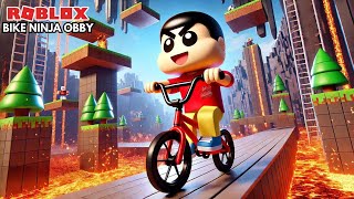 Bike Ninja Obby  LEVEL 3  Gameplay in Tamil  GAMING WITH SHINCHAN [upl. by Yonina]