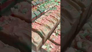 Seasons Greetings 🎄 holidaycheer seasongreetings soaps handmade westmidlands 💕🔗 in bio [upl. by Eical]