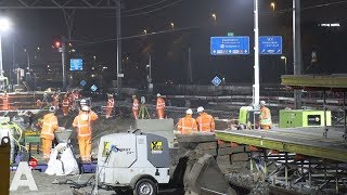 Vertraging bij schuifoperatie Zuidasdok [upl. by Grevera]