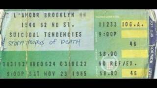 Stormtroopers of Death SOD live  LAmours Brooklyn23rd November 1985 [upl. by Thorbert554]