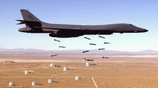 Stunning Video of B1 Lancer in Action • Takeoff amp Landing Training Footage [upl. by Latreese]