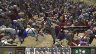 Medieval 2 Total War RUSICHI TW mod Online Battle 2912010 [upl. by Alisan]