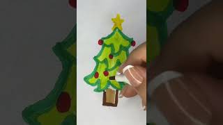 Como desenhar árvore de Natal [upl. by Ailyn]