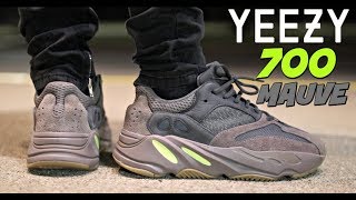 🤢🤮 YEEZY 700 MAUVE REVIEW amp ON FEET [upl. by Ronna]