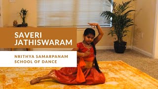 JATHISWARAM  SAVERI  BHARATHANATYAM TEJASWINI SUDHAKAR [upl. by Neelloc]