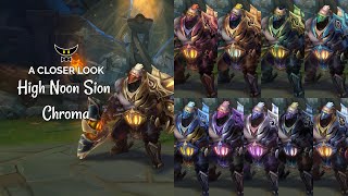 High Noon Sion Chromas [upl. by Inessa]