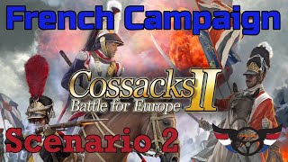 Cossacks II Battle for Europe  French Campaign  Scenario 2 [upl. by Haym]