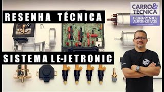 RESENHA TÉCNICA  SISTEMA LE  JETRONIC [upl. by Hahcim]