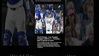 World Series Los Angeles Dodgers stifle NY Yankees lead 2 games to none [upl. by Silbahc769]