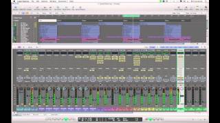 Mixing  Mouse vs Euphonix MC Mix Avid Artist [upl. by Ennad954]