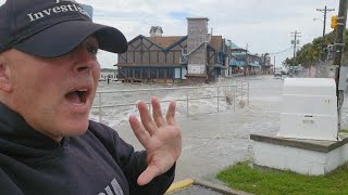 MAJOR STORM SURGE Cedar Key Florida Hurricane Helene [upl. by Nylkoorb]