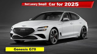 Best Luxury Small Car for 2025 2024 Genesis G70 [upl. by Bil899]