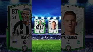 🇸🇪 Isak vs Gyokeres 🇸🇪  fcmobile fifamobile efootball fifa footballgame vs [upl. by Nissensohn156]