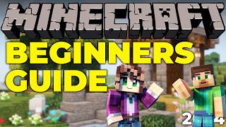 The Complete Minecraft Beginners Guide 2024 [upl. by Cas]