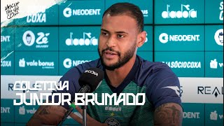 🎙️ COLETIVA  Entrevista com o atacante Júnior Brumado [upl. by Frankie]