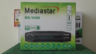 Mediastar MSV400 10BiT Satellite Receiver l LAN l 3G l 20K CH l Unboxing l Urdu [upl. by Colbert736]