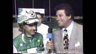 1995 Woodbine BALL AND CHAIN Doug Brown Canadian Pacing Derby Elimination [upl. by Eatnahc]