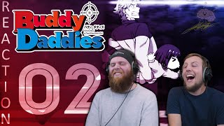 SOS Bros React  Buddy Daddies Episode 2  The Kiss of Death [upl. by Feltie]