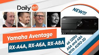 New 2021 Yamaha Aventage RXA4A RXA6A and RXA8A AV Receivers [upl. by Akiret]