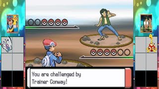 Ash Ketchum vs Conway Sinnoh League [upl. by Ihsorih]