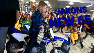 Picking up the NEW 2018 Yamaha YZ65 [upl. by Bray]