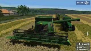 Landwirtschafts Simulator 2009 JD WTS in TSZ map v3mp4 [upl. by Catherina]