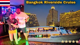 Bangkok Luxurious Dinner Cruise  Best Experience  Unlimited Delicious food  Thailand 🇹🇭 [upl. by Yeleek]