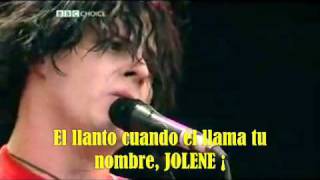 the white stripes jolene live subtitulado al español [upl. by Annail619]