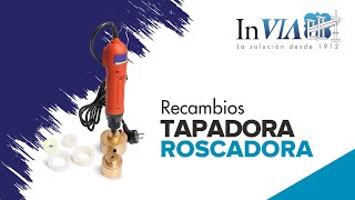 TAPADORA ROSCADORA  Cambio de cabezales y gomas de tapado  Tapadora TAPONES PREROSCADOS INVIA [upl. by Scoter]