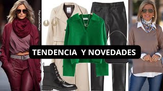 MODA TENDENCIA NOVEDADES PARA OTOÑO INVIERNO 20242025 PARA MUJERES CHIC [upl. by Quintilla729]