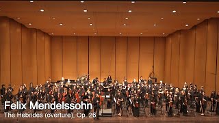 Mendelssohn The Hebrides overture Op 26  Campus Philharmonia Orchestra [upl. by Ahserak]