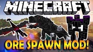 MINECRAFT ORESPAWN MOD part 2 [upl. by Loats]