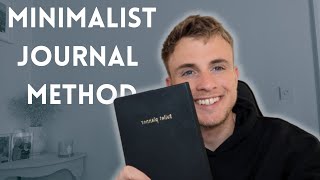 Minimalist bullet journal tutorial simple [upl. by Eigriv]